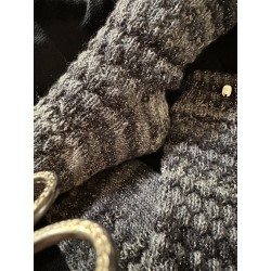 Gestrickte Glitzersocken 42-43