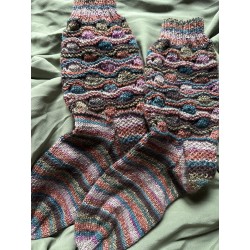 Gestrickte Socken 37-38